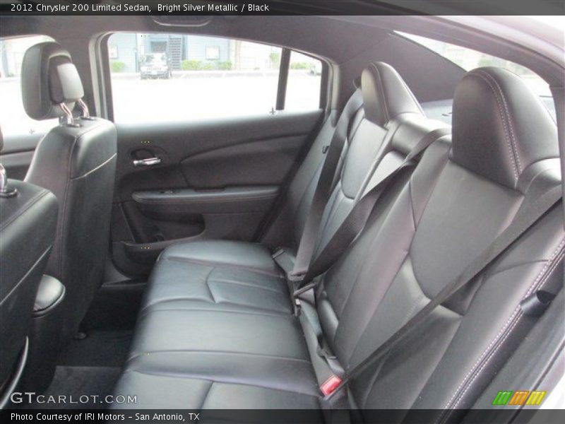 Bright Silver Metallic / Black 2012 Chrysler 200 Limited Sedan