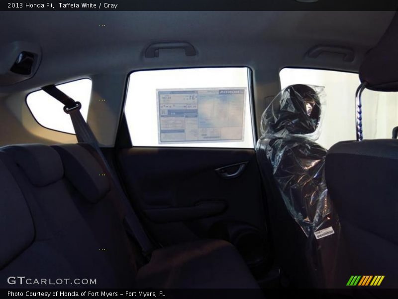Taffeta White / Gray 2013 Honda Fit