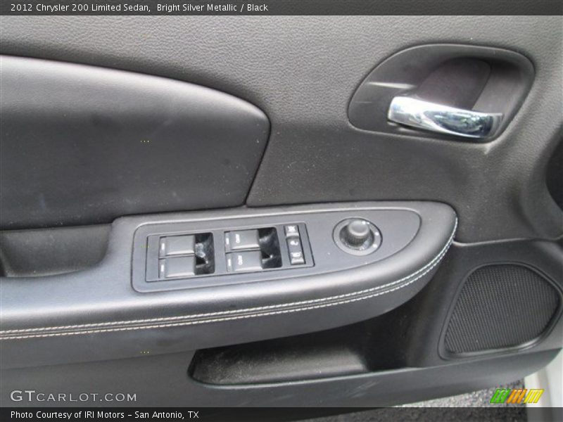 Bright Silver Metallic / Black 2012 Chrysler 200 Limited Sedan