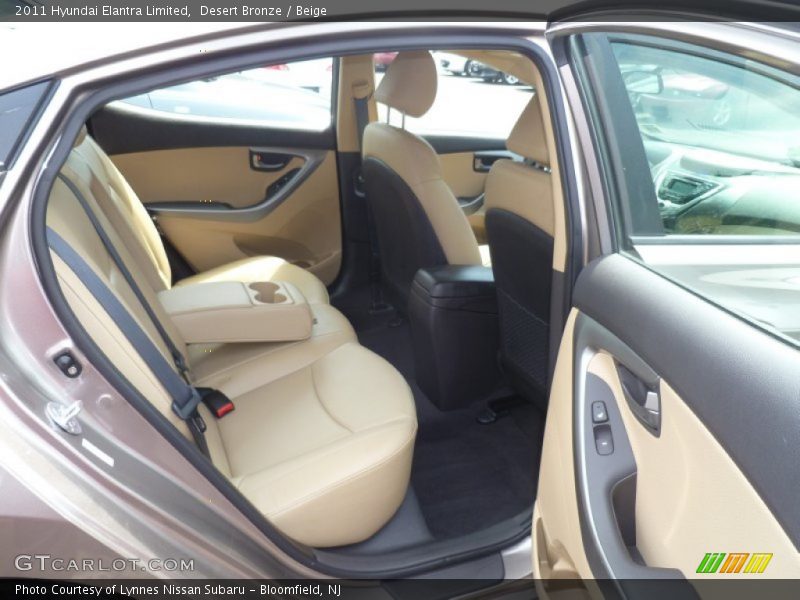 Desert Bronze / Beige 2011 Hyundai Elantra Limited