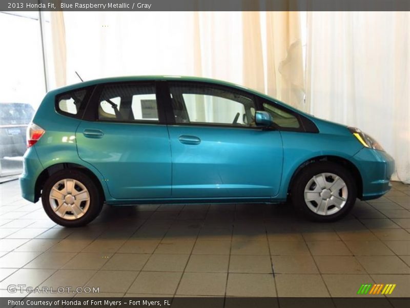 Blue Raspberry Metallic / Gray 2013 Honda Fit