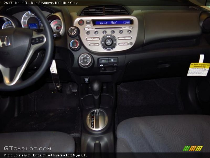 Blue Raspberry Metallic / Gray 2013 Honda Fit