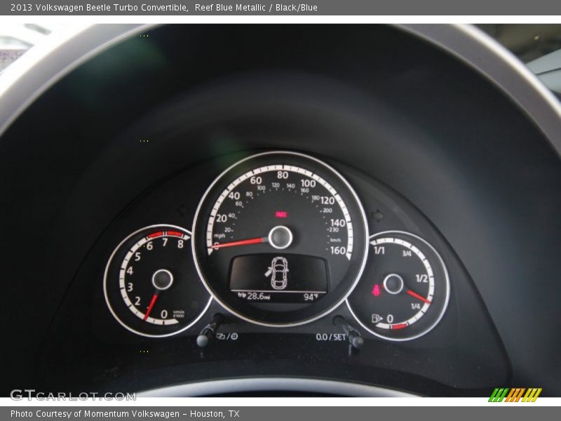  2013 Beetle Turbo Convertible Turbo Convertible Gauges