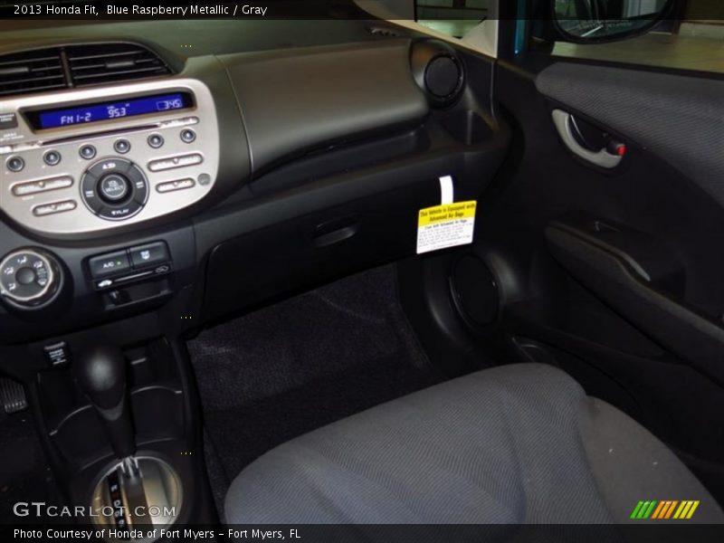 Blue Raspberry Metallic / Gray 2013 Honda Fit