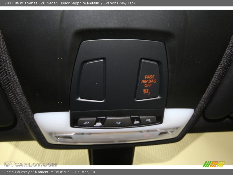 Black Sapphire Metallic / Everest Grey/Black 2013 BMW 3 Series 328i Sedan