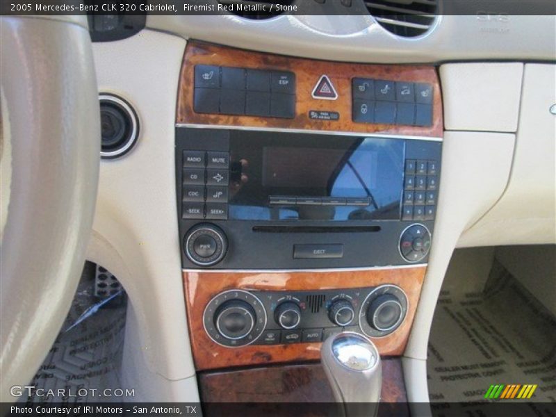 Firemist Red Metallic / Stone 2005 Mercedes-Benz CLK 320 Cabriolet