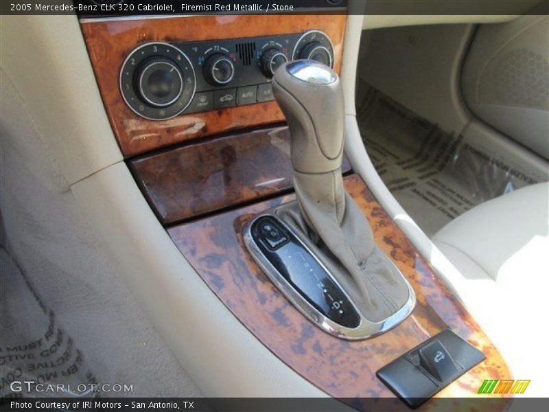 Firemist Red Metallic / Stone 2005 Mercedes-Benz CLK 320 Cabriolet