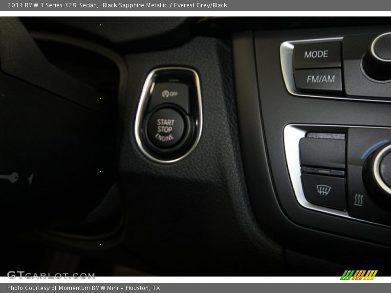 Black Sapphire Metallic / Everest Grey/Black 2013 BMW 3 Series 328i Sedan