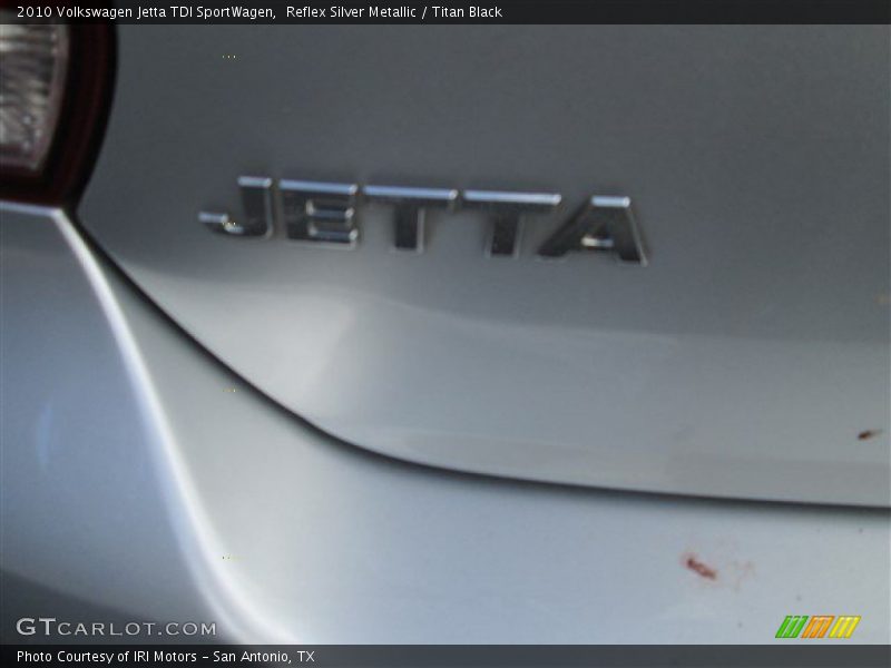 Reflex Silver Metallic / Titan Black 2010 Volkswagen Jetta TDI SportWagen