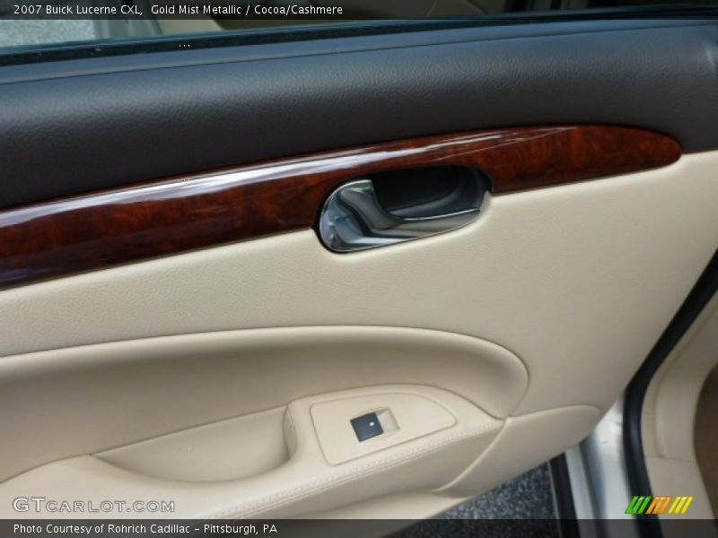 Gold Mist Metallic / Cocoa/Cashmere 2007 Buick Lucerne CXL