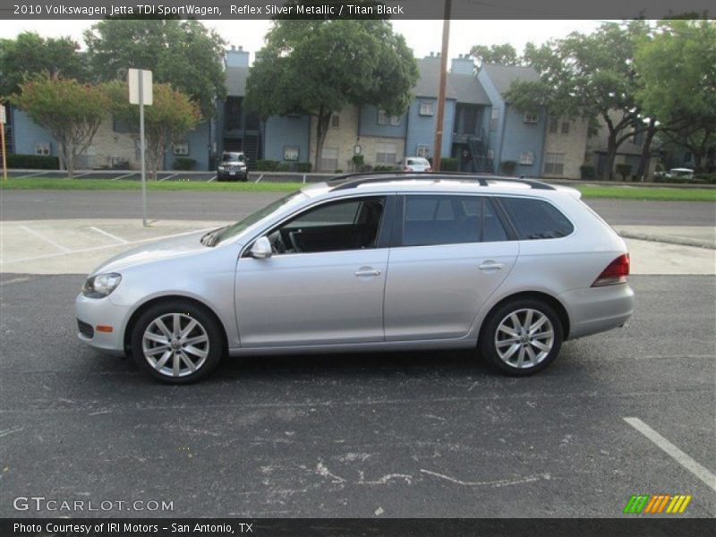  2010 Jetta TDI SportWagen Reflex Silver Metallic