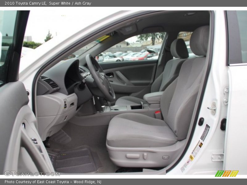 Super White / Ash Gray 2010 Toyota Camry LE