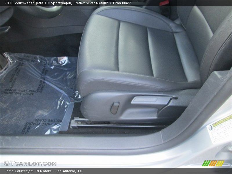 Reflex Silver Metallic / Titan Black 2010 Volkswagen Jetta TDI SportWagen