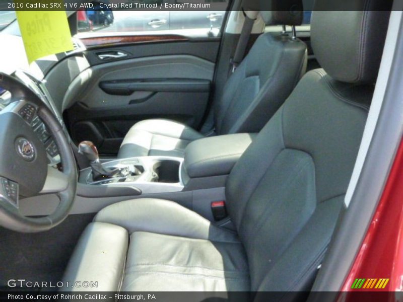 Crystal Red Tintcoat / Ebony/Titanium 2010 Cadillac SRX 4 V6 AWD