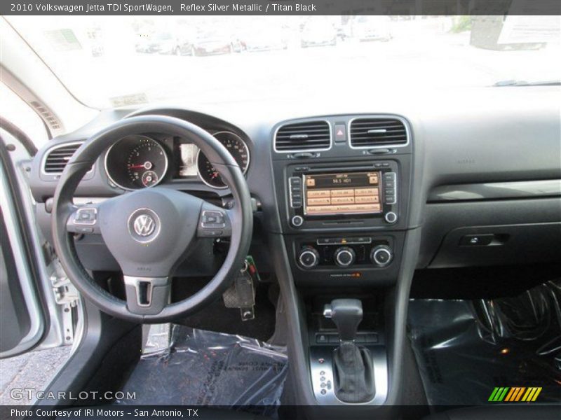 Reflex Silver Metallic / Titan Black 2010 Volkswagen Jetta TDI SportWagen