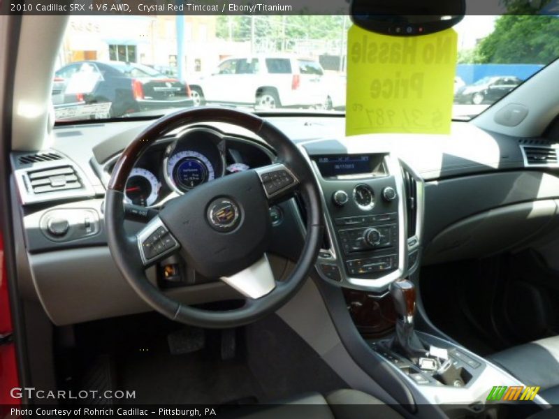 Crystal Red Tintcoat / Ebony/Titanium 2010 Cadillac SRX 4 V6 AWD