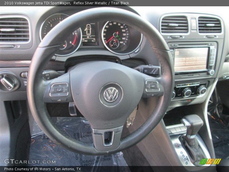  2010 Jetta TDI SportWagen Steering Wheel