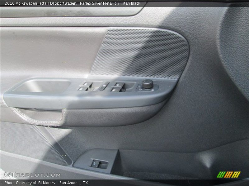 Reflex Silver Metallic / Titan Black 2010 Volkswagen Jetta TDI SportWagen