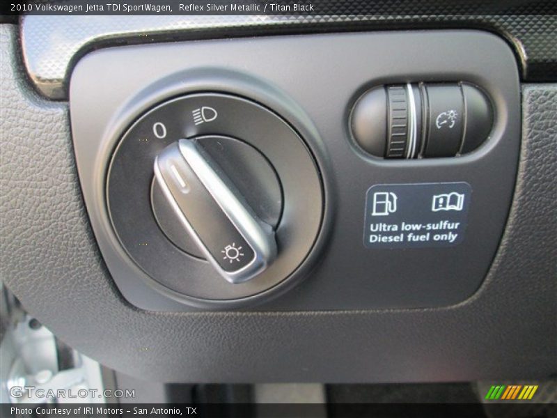 Reflex Silver Metallic / Titan Black 2010 Volkswagen Jetta TDI SportWagen