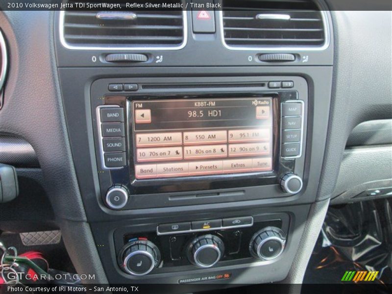 Reflex Silver Metallic / Titan Black 2010 Volkswagen Jetta TDI SportWagen