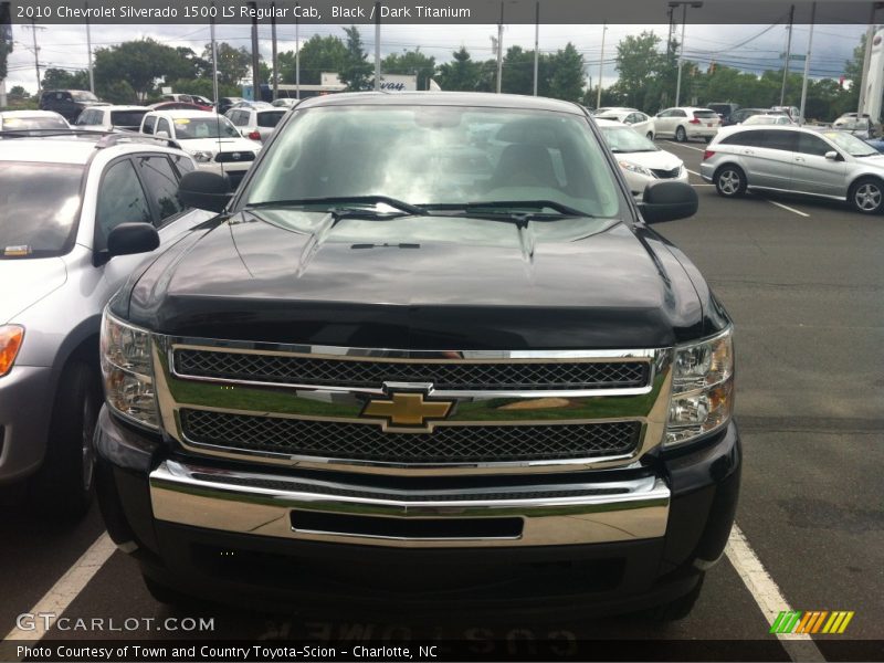 Black / Dark Titanium 2010 Chevrolet Silverado 1500 LS Regular Cab