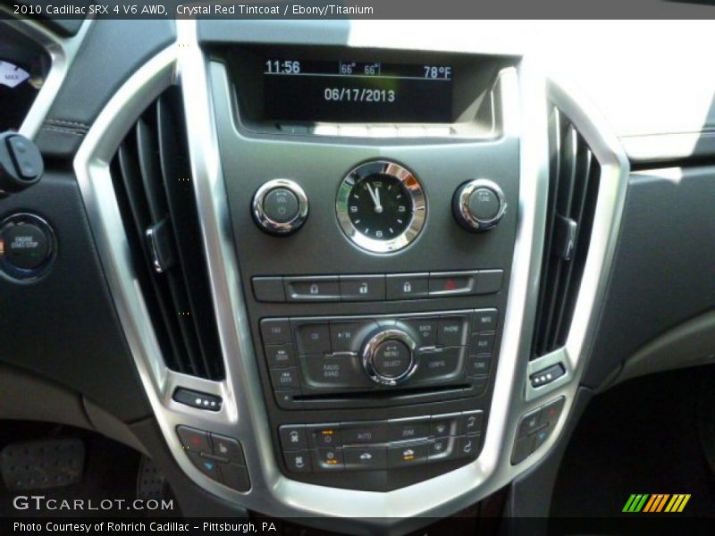 Crystal Red Tintcoat / Ebony/Titanium 2010 Cadillac SRX 4 V6 AWD