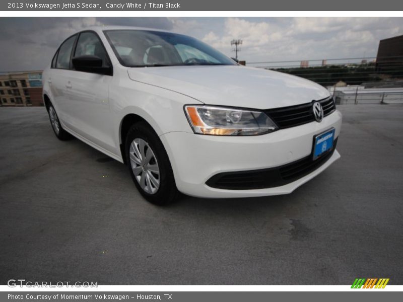 Candy White / Titan Black 2013 Volkswagen Jetta S Sedan