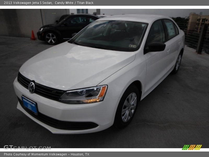 Candy White / Titan Black 2013 Volkswagen Jetta S Sedan