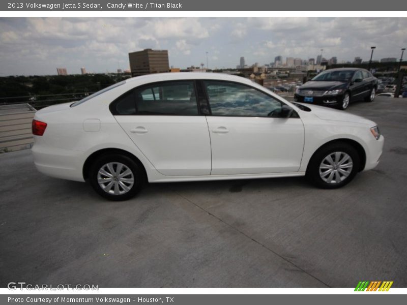 Candy White / Titan Black 2013 Volkswagen Jetta S Sedan