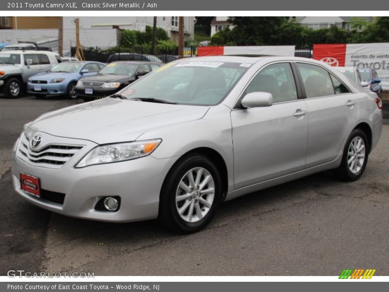 Classic Silver Metallic / Ash 2011 Toyota Camry XLE
