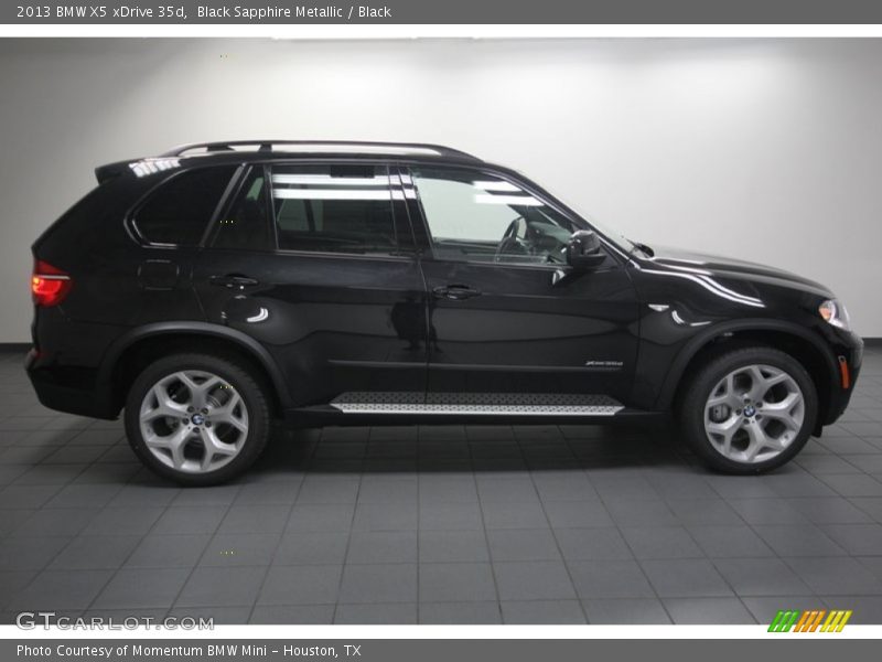 Black Sapphire Metallic / Black 2013 BMW X5 xDrive 35d