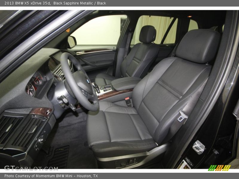 Black Sapphire Metallic / Black 2013 BMW X5 xDrive 35d