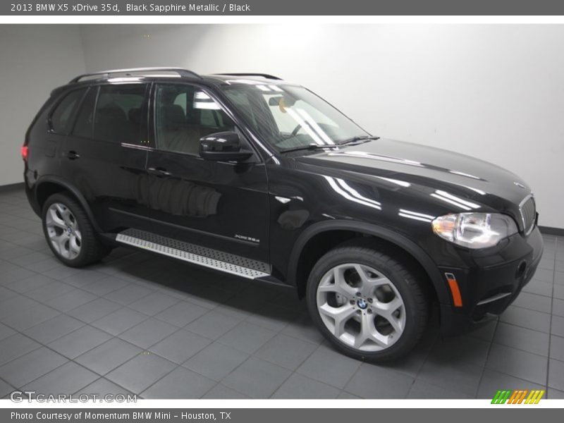 Black Sapphire Metallic / Black 2013 BMW X5 xDrive 35d