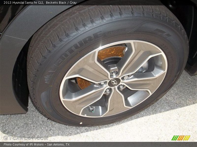 Becketts Black / Gray 2013 Hyundai Santa Fe GLS