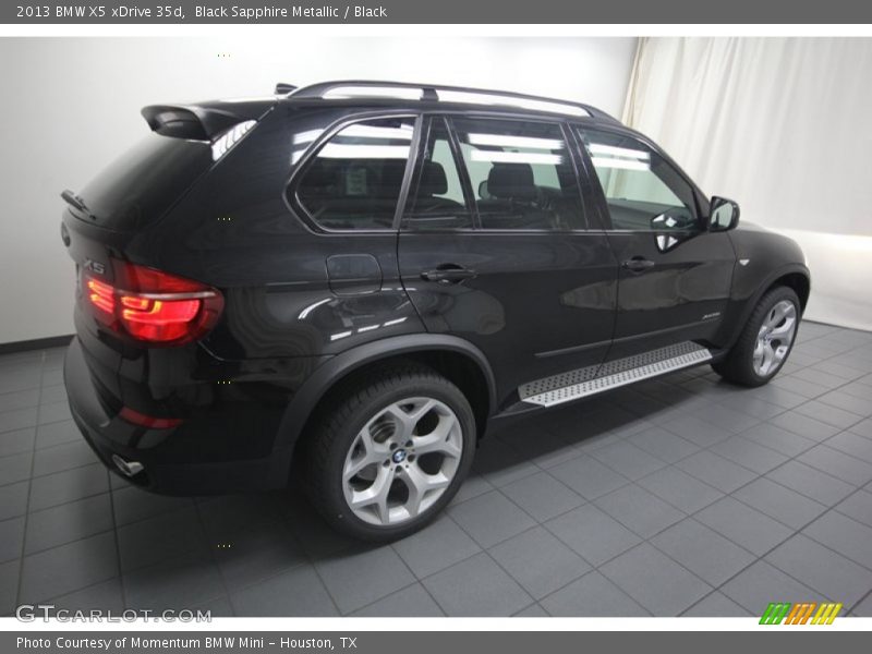 Black Sapphire Metallic / Black 2013 BMW X5 xDrive 35d
