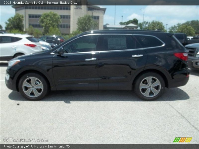 Becketts Black / Gray 2013 Hyundai Santa Fe GLS