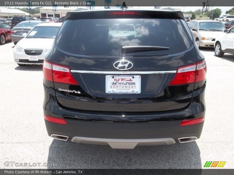Becketts Black / Gray 2013 Hyundai Santa Fe GLS
