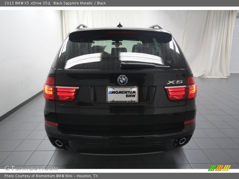 Black Sapphire Metallic / Black 2013 BMW X5 xDrive 35d