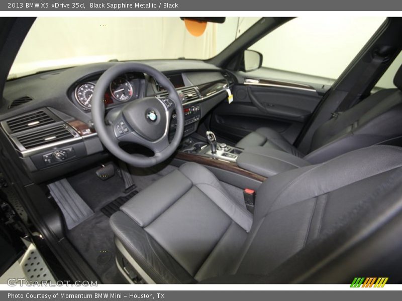 Black Sapphire Metallic / Black 2013 BMW X5 xDrive 35d
