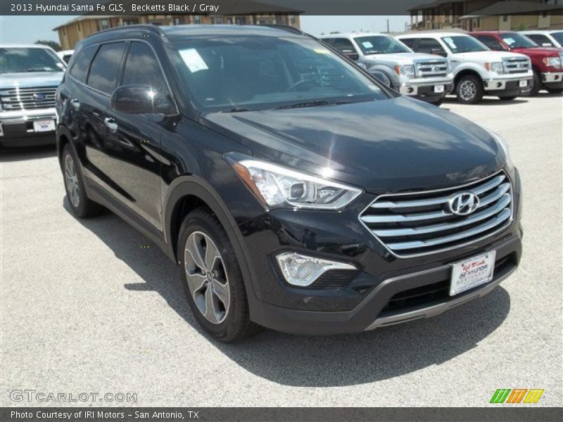 Becketts Black / Gray 2013 Hyundai Santa Fe GLS