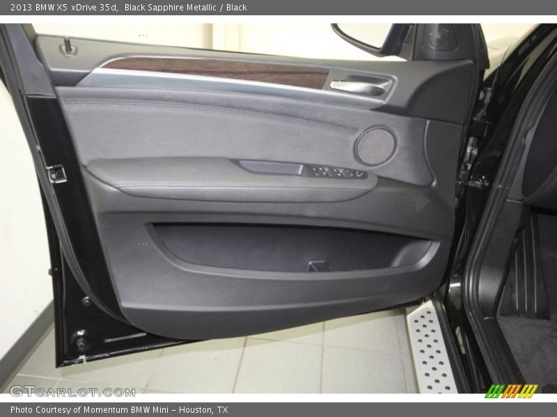 Black Sapphire Metallic / Black 2013 BMW X5 xDrive 35d