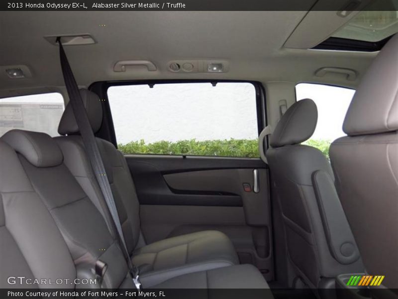 Alabaster Silver Metallic / Truffle 2013 Honda Odyssey EX-L