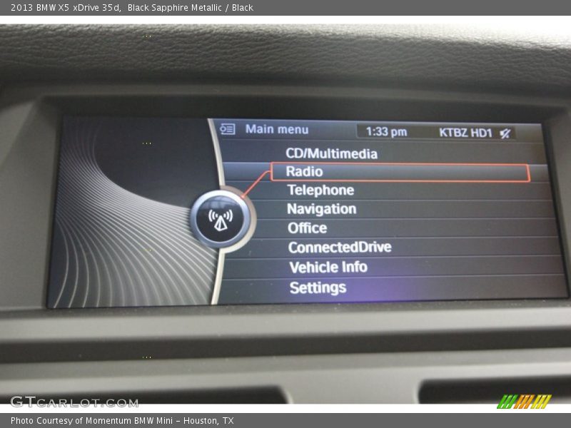 Black Sapphire Metallic / Black 2013 BMW X5 xDrive 35d