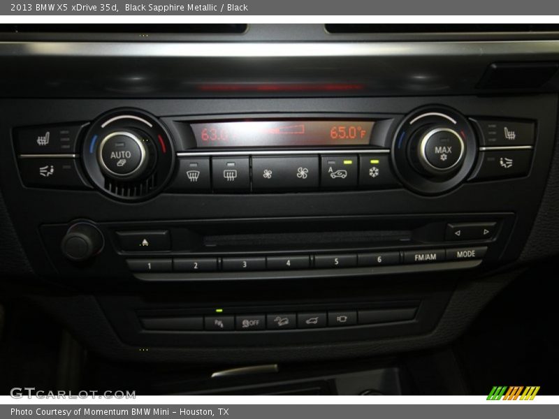 Black Sapphire Metallic / Black 2013 BMW X5 xDrive 35d