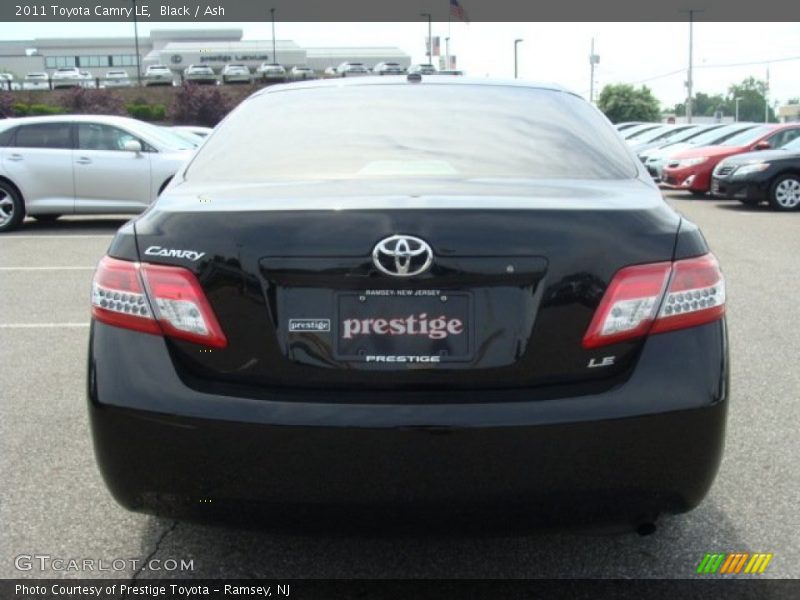 Black / Ash 2011 Toyota Camry LE