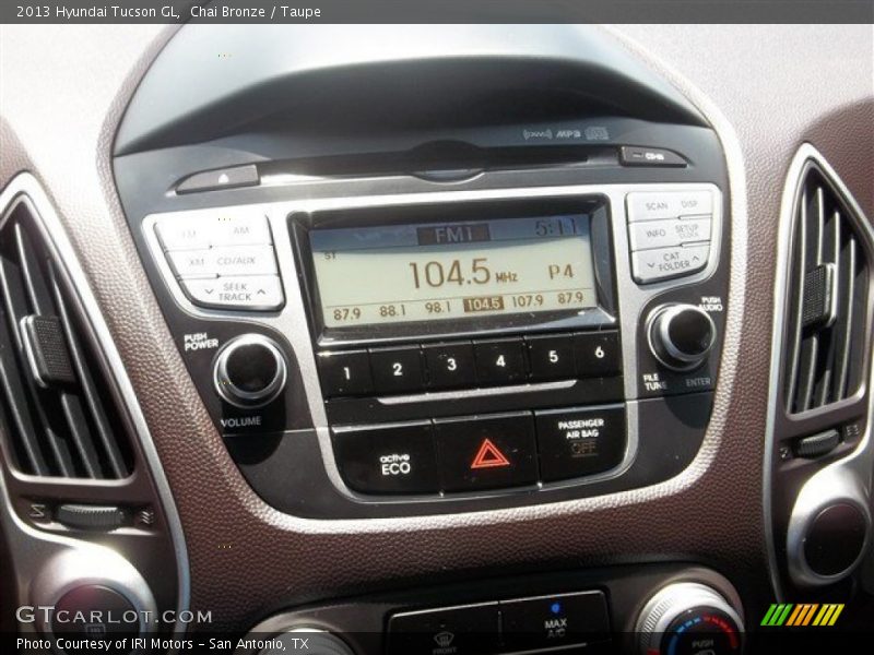 Chai Bronze / Taupe 2013 Hyundai Tucson GL