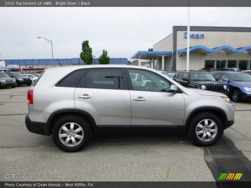 Bright Silver / Black 2013 Kia Sorento LX AWD