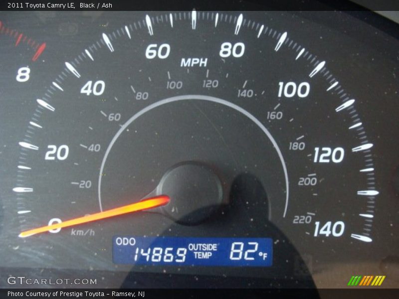 Black / Ash 2011 Toyota Camry LE