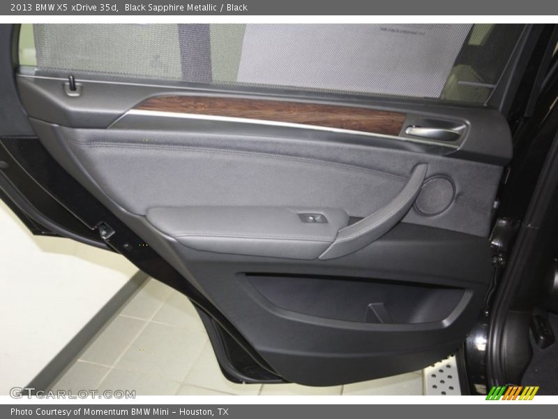 Black Sapphire Metallic / Black 2013 BMW X5 xDrive 35d