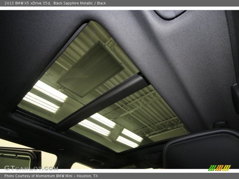Black Sapphire Metallic / Black 2013 BMW X5 xDrive 35d